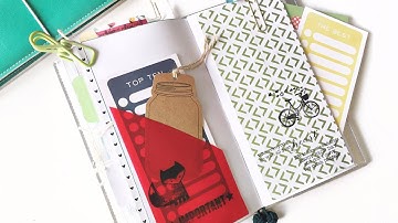 Tutorial | DIY extra pockets for Traveler’s Notebook or Planners