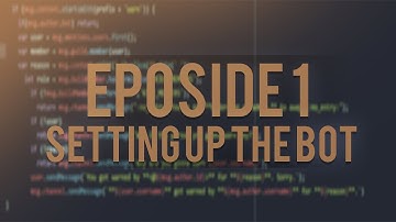 Discord.js- #1 Setting up the Bot