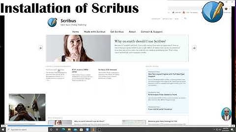 scribus installation in windows step by step