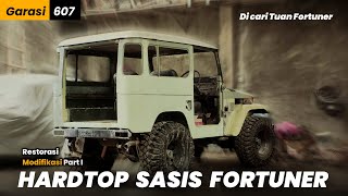 DI CARI FORTUNER | MODIFIKASI HARDTOP SASIS FORTUNER | PART I | SADIS !!! screenshot 3