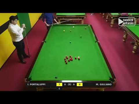 AMBROSIAN SNOOKER - REG. FIBIS LOMBARDIA CAT. B 2018/19 - I. PORTALUPPI vs M. GIULIANO