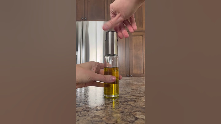 This oil sprayer is a kitchen must have!