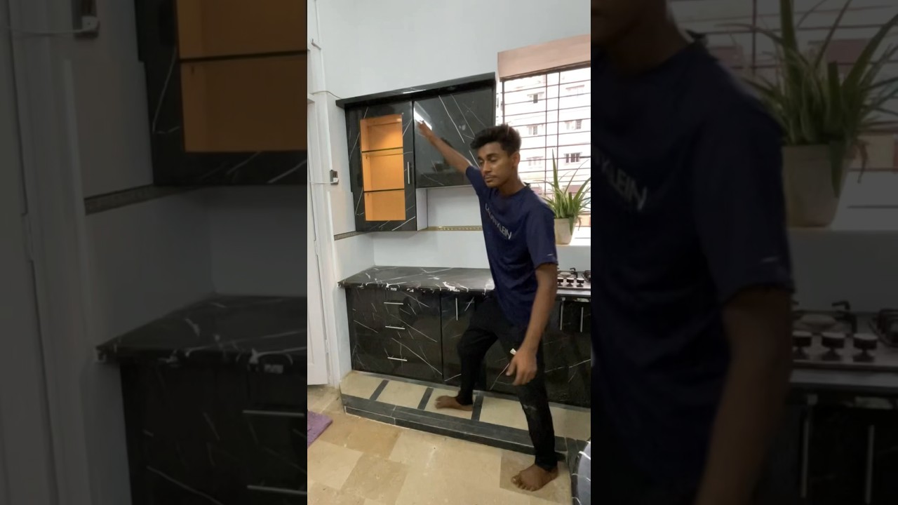 Uv kitchen cabinets in Pakistan 😍✨ 