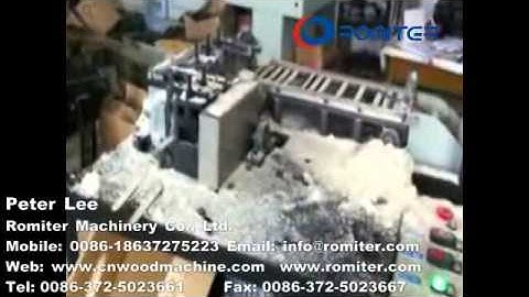 Tongue Depressor Chamfering Machine-Romiter Machinery