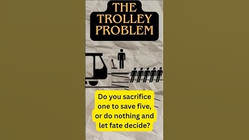 The Trolley Dilemma Explained in 50 Seconds ! What Would YOU Do?  #dilemmas  #quotes  #philosophy