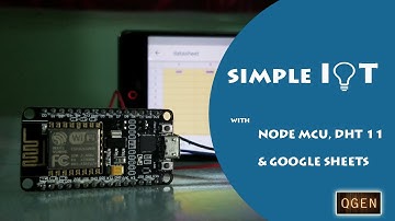 Simple IoT with NodeMCU, DHT11 and Google Sheets