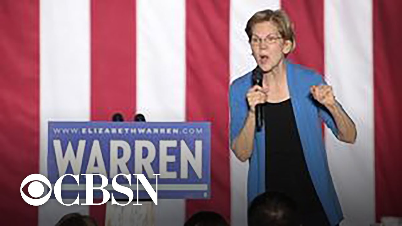 Elizabeth Warren is latest to endorse Joe Biden for president - YouTube
