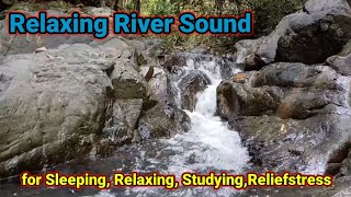 Relaxing Nature Sound:Relaxing River Sound for sleeping,reliefstress,studying #relaxation