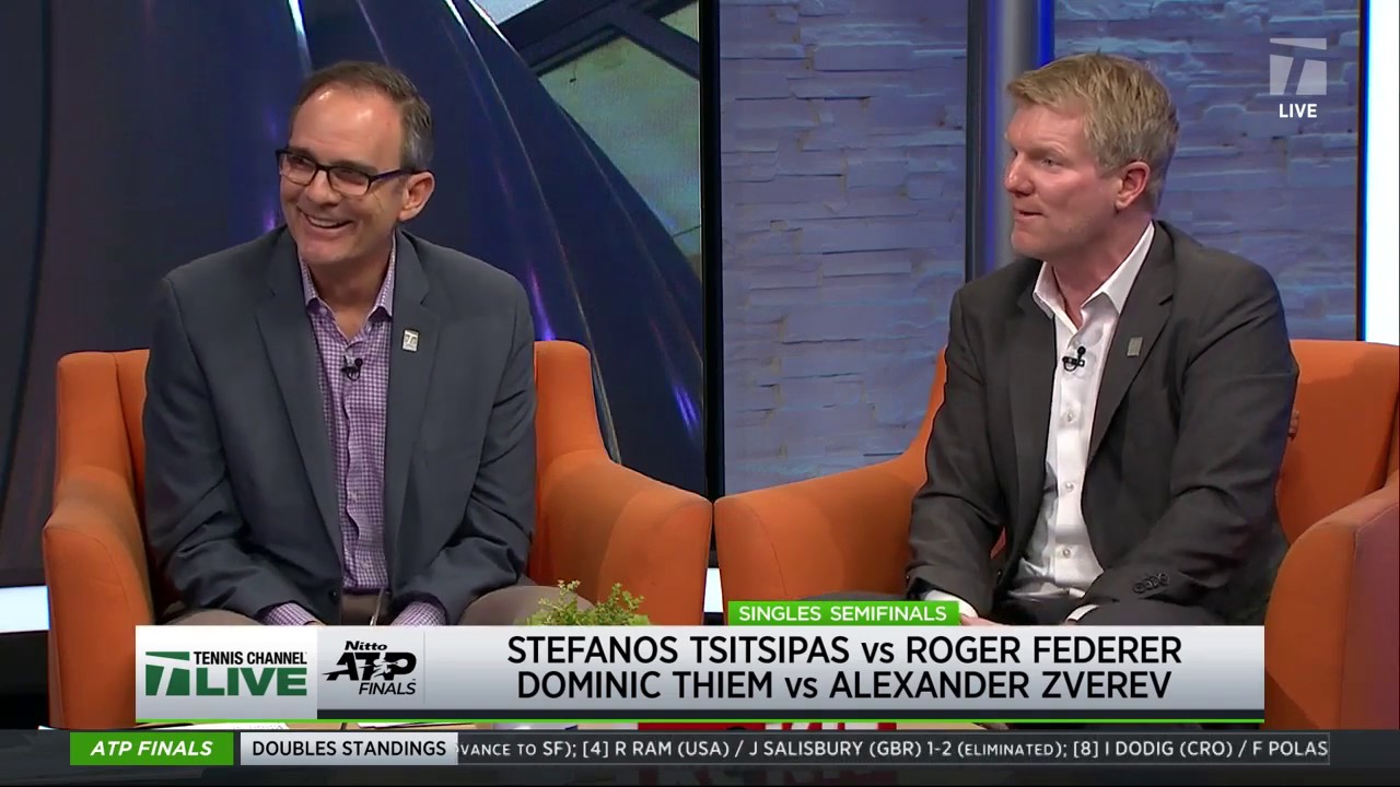 Roger Federer 2019 ATP Finals Round Robin Win 2 Tennis Channel