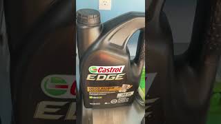 Castrol Edge 0W 20 Advanced - Full Synthetic Motor Oil #automobile #bestautocare #shortsvideo