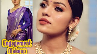 വീട്ടിൽ തന്നെ ചെയാം പറ്റുന്ന Engagement Make-up Look! #trellshop