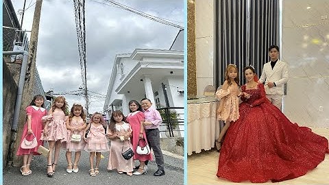 CLB Người Bé Bỏng xúng xính váy áo dự đám cưới Tường Vy Đôi Chân Thiên Thần