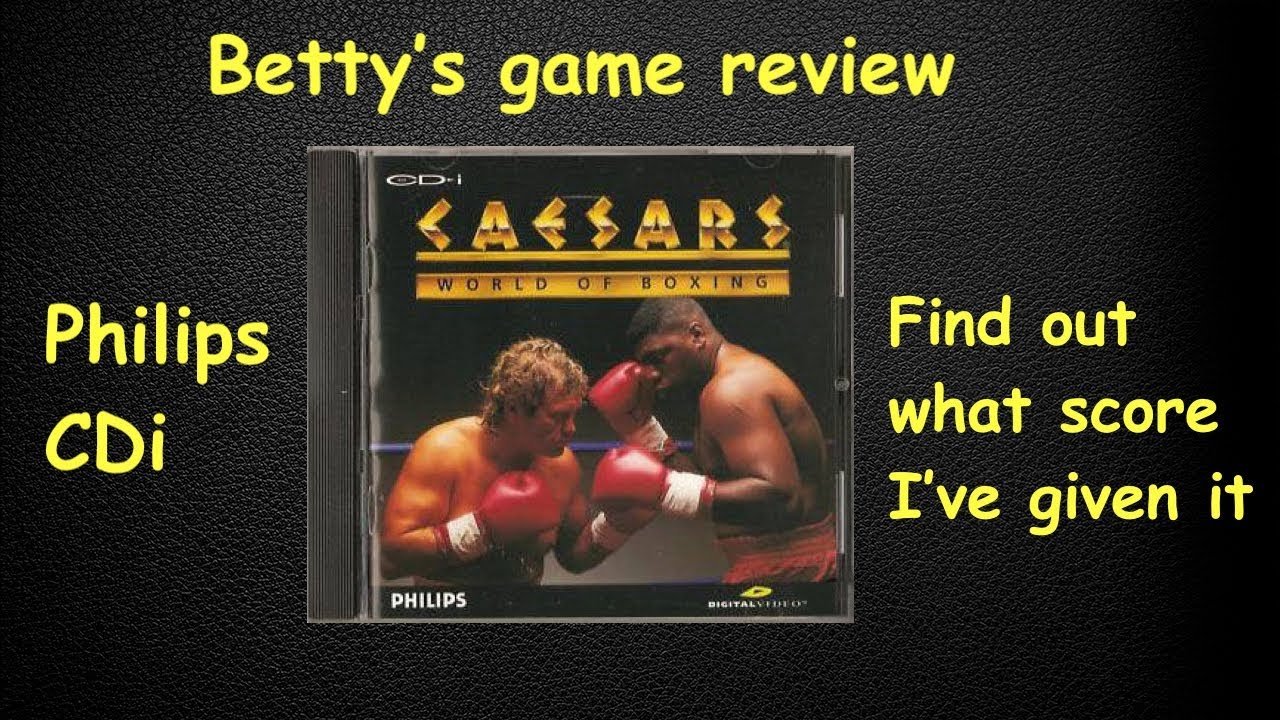 Jeu CD-I Philips Caesars World Of Boxing - Neuf Sous Blister - Jeu De Boxe Rétro Pour Collectionneur