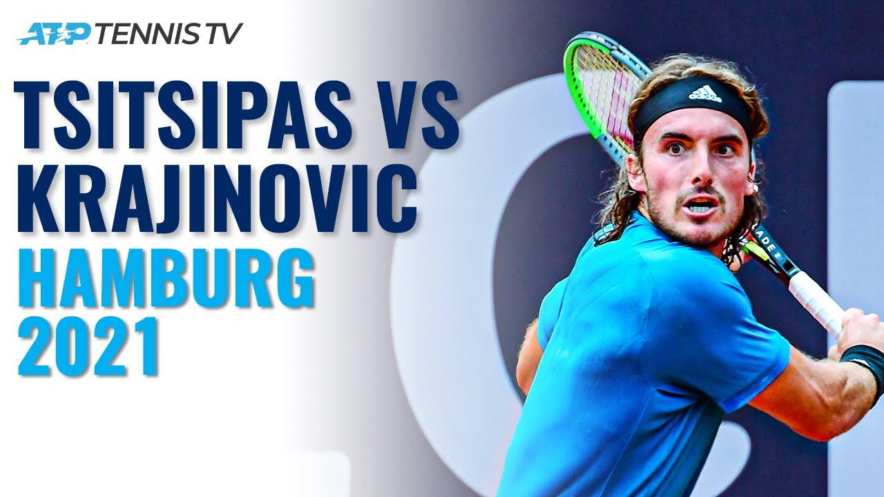 Stefanos Tsitsipas vs Filip Krajinovic Hamburg 2021 Highlights