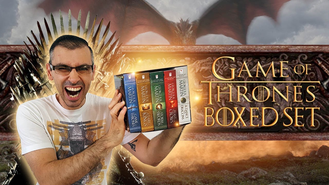 game of thrones หนังสือ boxset ราคา  New 2022  Game of Thrones Boxed Set | Unboxing \u0026 Review