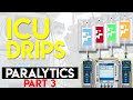 ICU Paralytics and Patient Monitoring Quiz