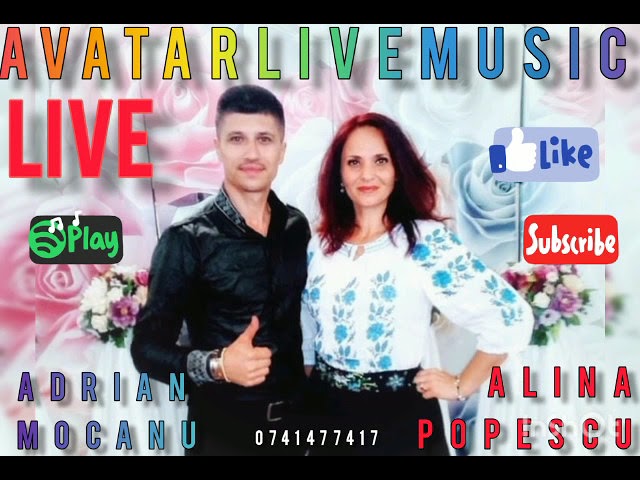 Colaj 2022 Alina Popescu SARBE LIVE formația AVATAR LIVE MUSIC 0741477417 class=