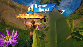 *NEW* FEMALE CAMO VINTAGE RAMIREZ SKIN IN FORTNITE PS5 + A VICTORY ROYALE WIN! (SOLO) screenshot 5