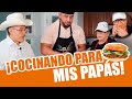 ¡Cocinando para mis Papás! | Juan Rivera