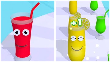 Juice Run All Levels gameplay Mobile iOS | Android New Running Games Max Level