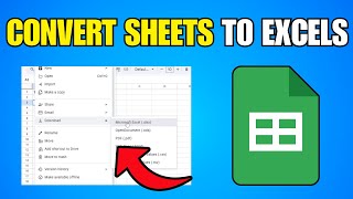 How To Convert Google Sheets To Excel Without Losing Formatting (Step By Step Guide)
