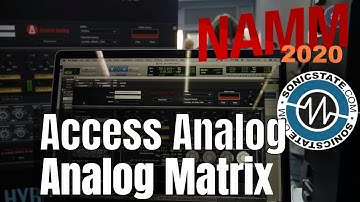 NAMM 2020: Access Analog Analog Matrix - Robotic Control of Analog Hardware