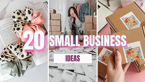 20 Small Business Ideas You Can Start from Home | Fun, Creative & Profitable💡🌸