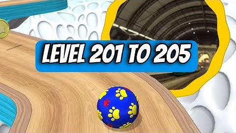Going Balls SpeedRun Gameplay. Level 201 - 205.