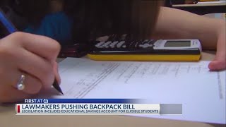 Ohio Backpack Bill would create universal school choice program