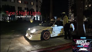 MR2 Totaled at Type S Night Lights - Long Beach 2025