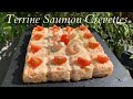 Terrine de saumon aux crevettes  latelier culinaire guy demarle