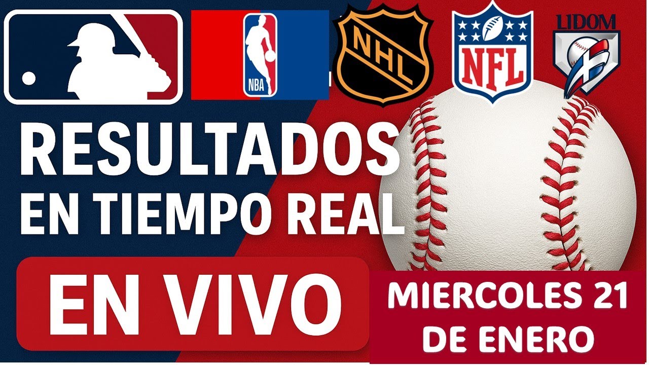 Resultados De Grandes Ligas / NFL / NHL / NBA / FÚTBOL / HOCKEY / BÉISBOL EN VIVO | DEPORTE ONLINE