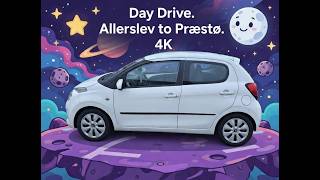 Quiet Countryside in Denmark – Day Drive. Allerslev to Præstø. 4K