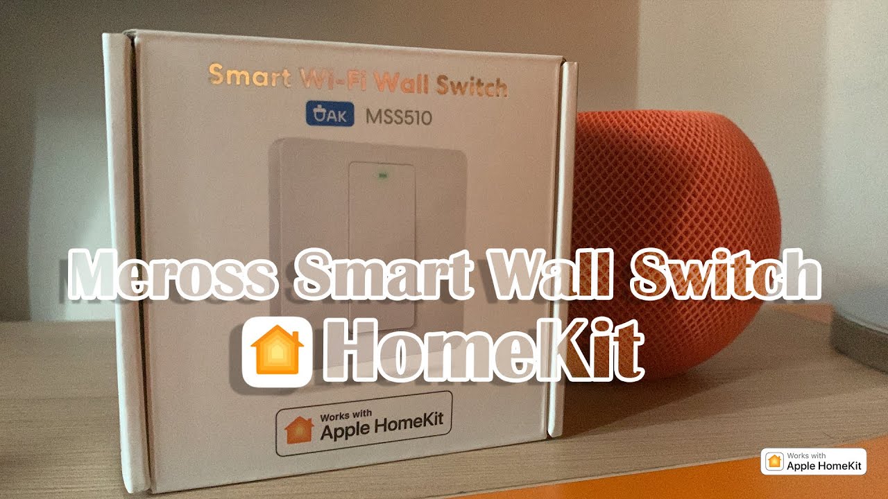  Apple HomeKit. Meross Smart Wall Switch 