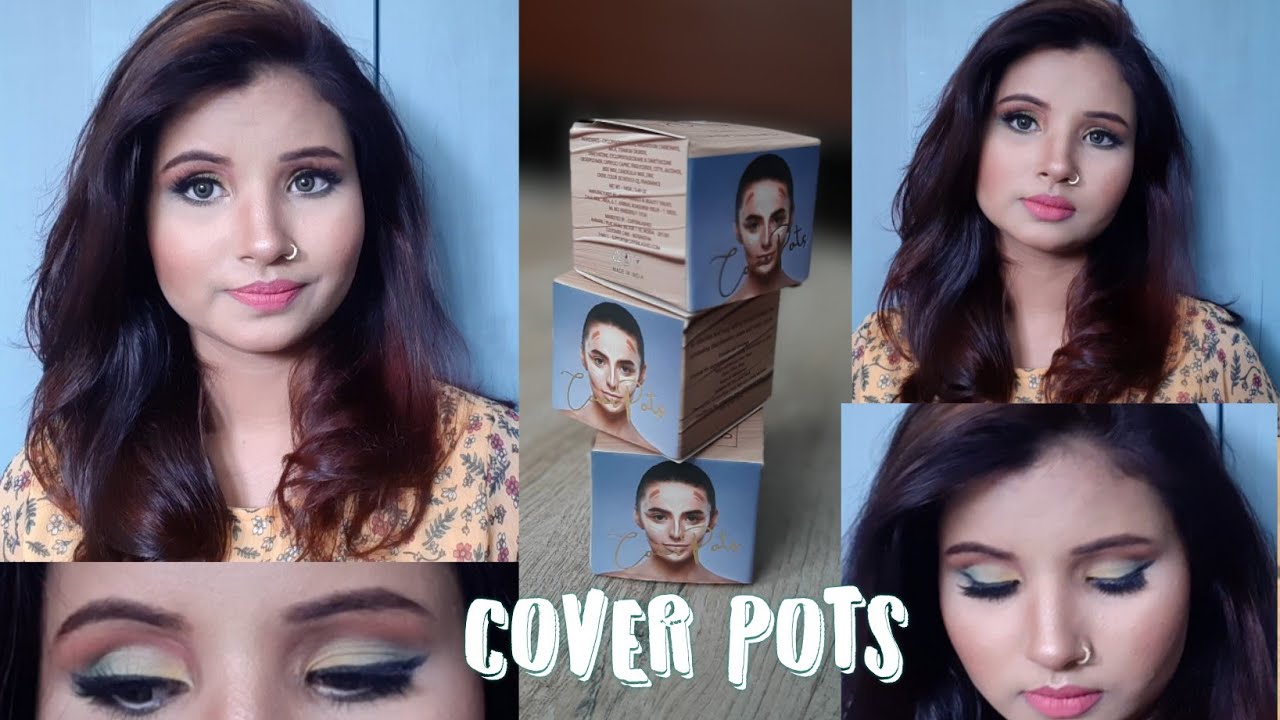 Makeup using cover pots by Cuffs n Lashes//  review and demo // makeup look