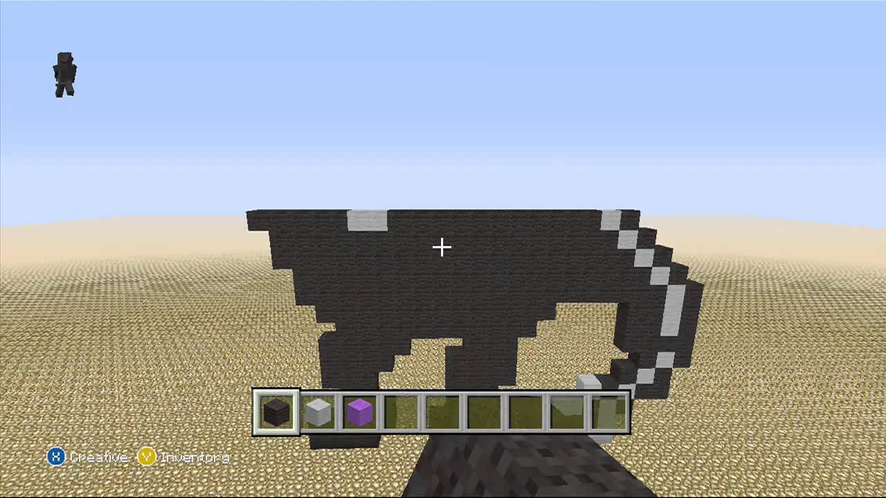 Minecraft-ender dragon pixel art - YouTube.