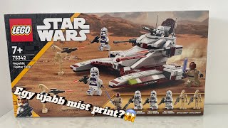 Már a harmadik kiadás! De jobb mint az elődei??- Lego Star Wars Republic Fighter Tank 75342