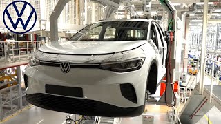 VW ID4 PRODUCTION at Volkswagen Emden Plant Germany