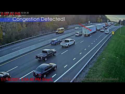 Congestion detection with Citilog Automated Incident Detection