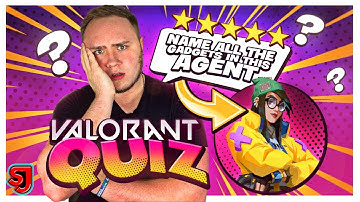 ONLY 5% of Players Can Pass This Valorant Quiz...
