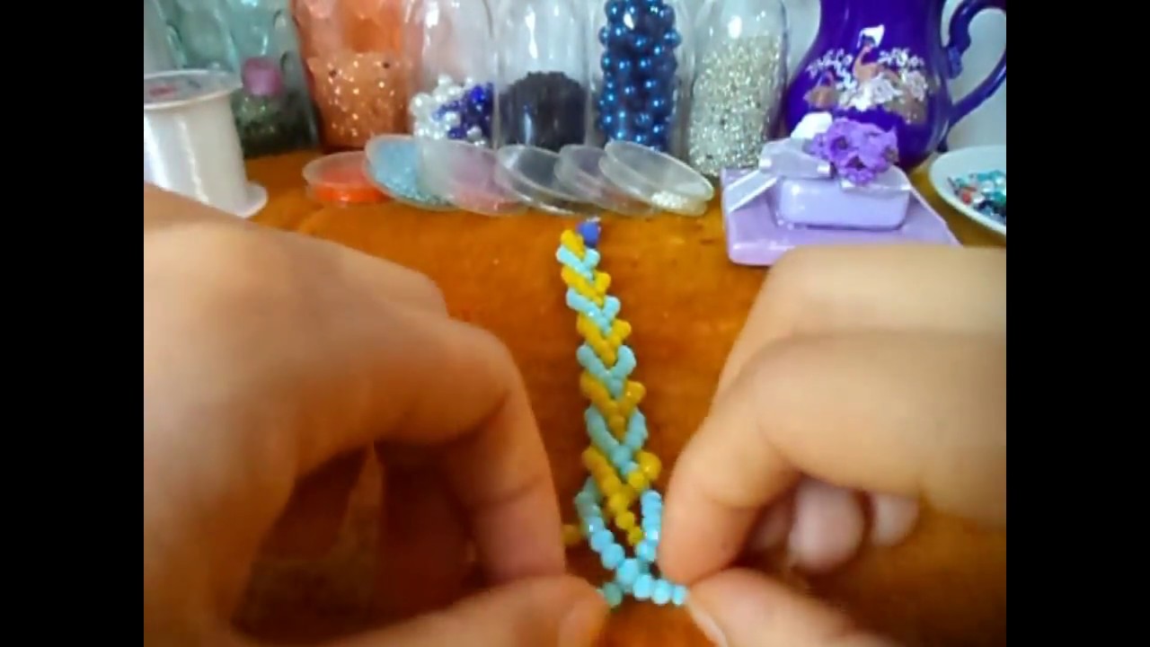 TutorialDIYhow To Make Easy Beaded Bracelet TutorialDIYhow To Make Easy Beaded Bracelet