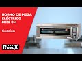 Vídeo: Horno de Pizza industrial Electrico 8x32cm ®Romux