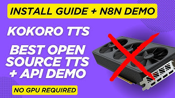 The BEST Free TTS You Can Run Locally! | Kokoro TTS Setup + API Demo