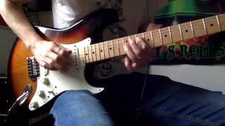 Video thumbnail of "Another Brick in the Wall guitar cover full instrumental"