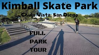 National City: Kimball Skate Park San Diego Full Park Tour