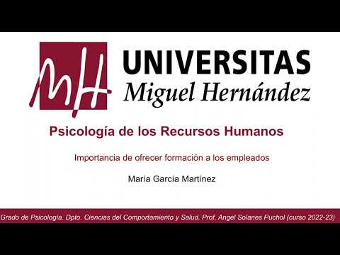 Importancia de ofrecer formación a los empleados