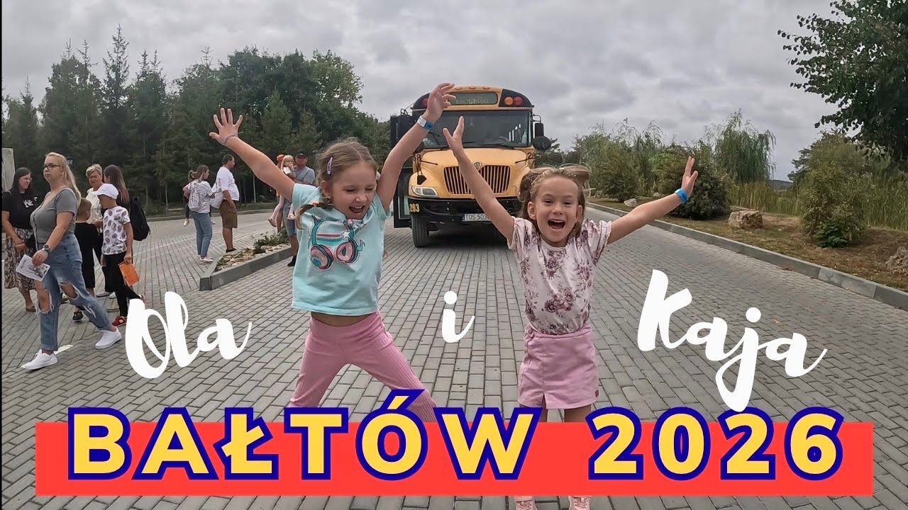 Bałtów na koniec wakacji! 🦖☀️ | Ola i Kaja