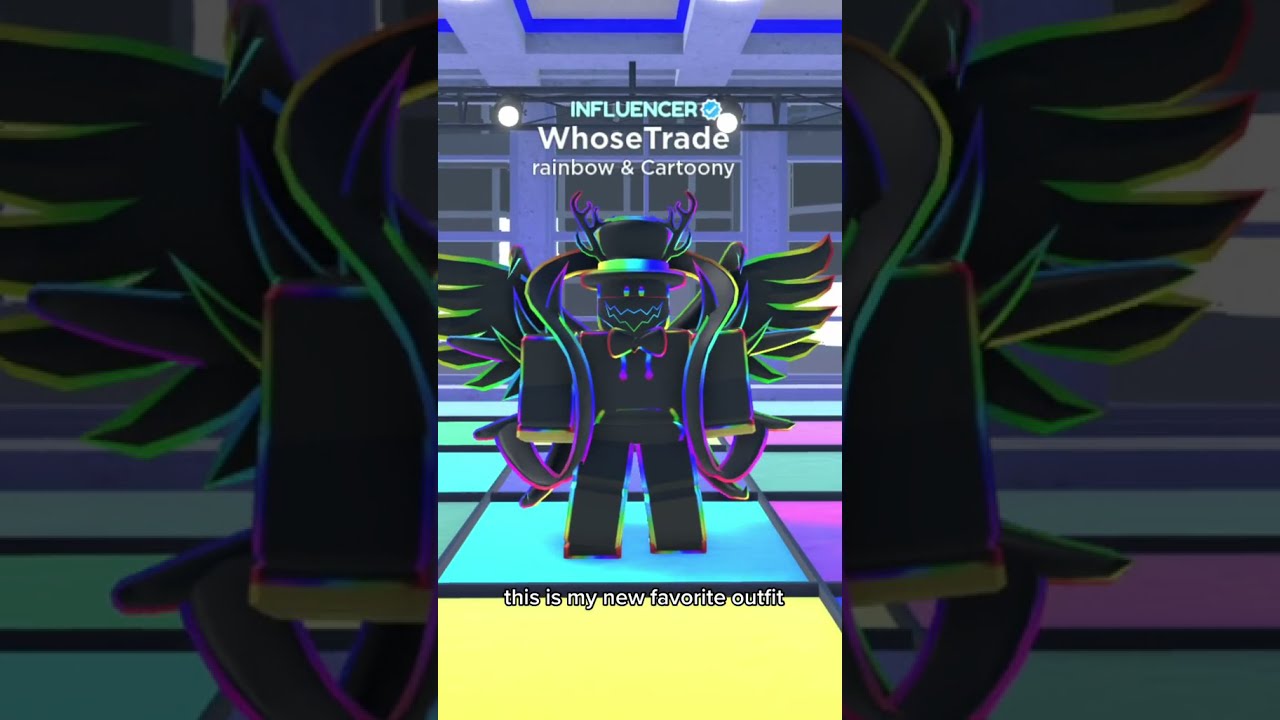 The new Prismatic godly. Heard its value is gonna be around 20 seers lol.  It looks like one of those cartoony rainbow UGC items what do y'all think  about it. A lot