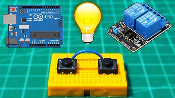 Arduino Push Button Relay Control