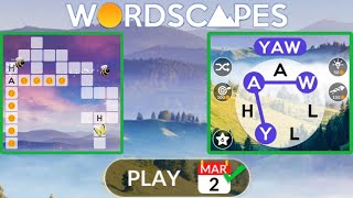 Wordscapes Daily Puzzle March 2, 2023